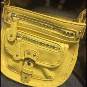 Charming Charlie Yellow Purse